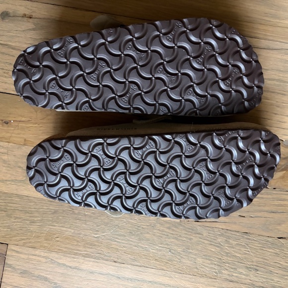 Birkenstock Boston Clogs - Women’s Size 38 - Suede Beige - Picture 4 of 4